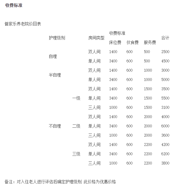 天津南开普嘉乐养老院